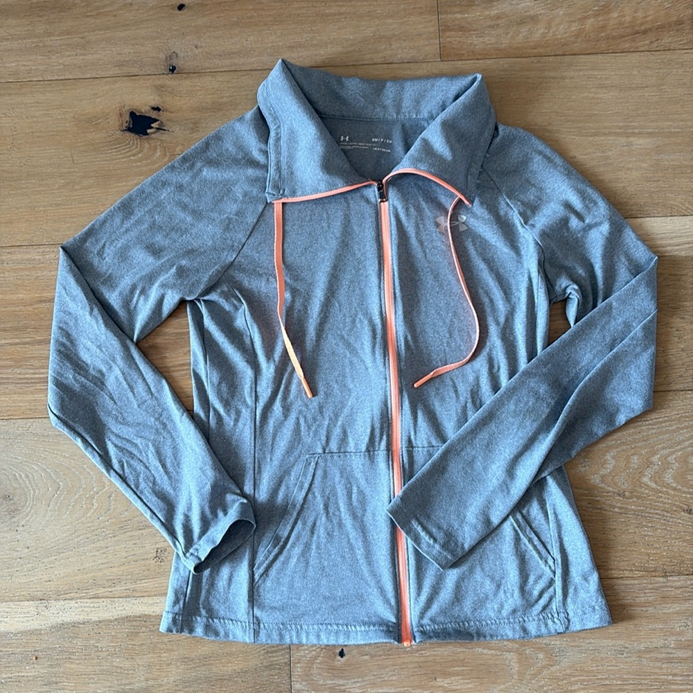 Under Armour light zip up size small